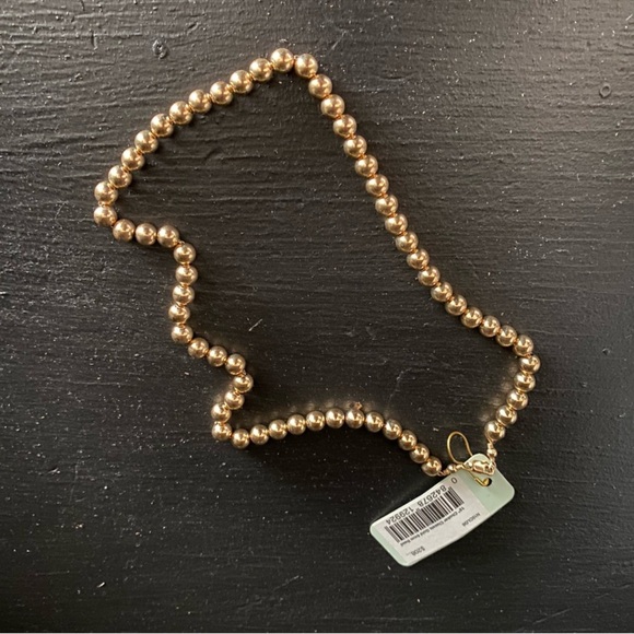 enewton classic gold 6mm choker 15"' NWT with jewelry bag & card - Picture 3 of 5